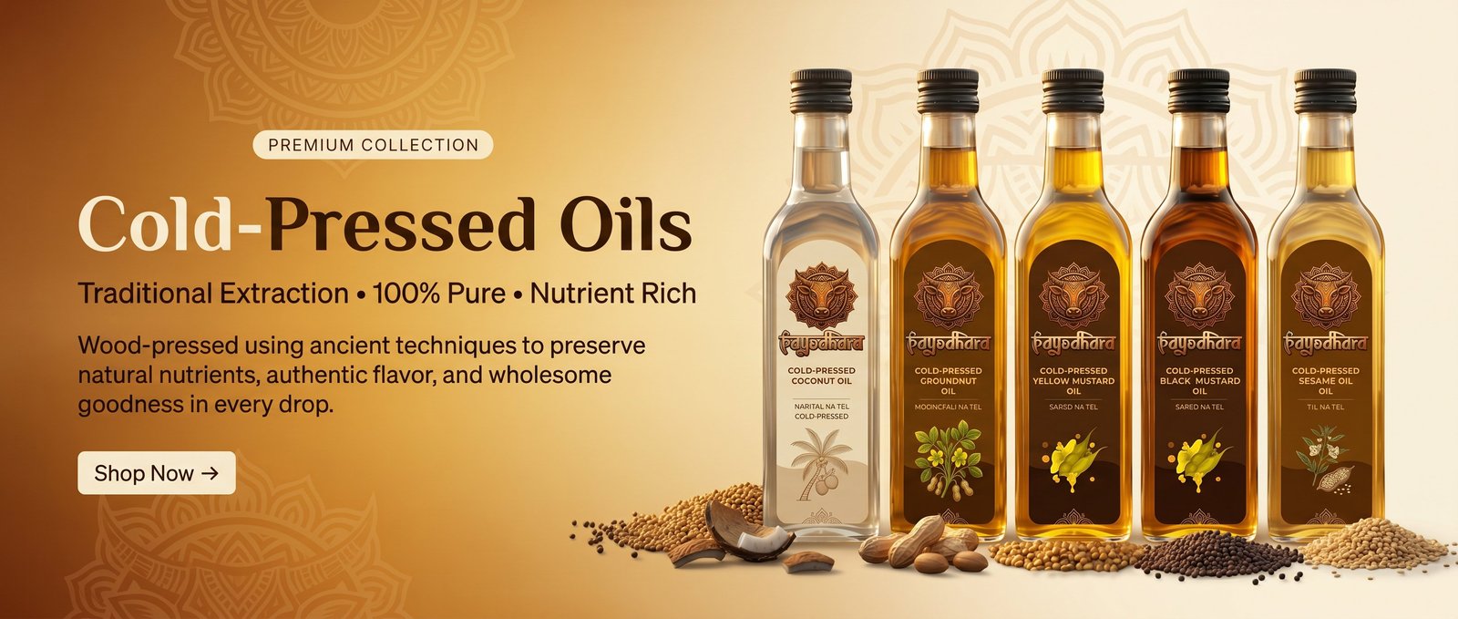 Cold-Pressed Oils